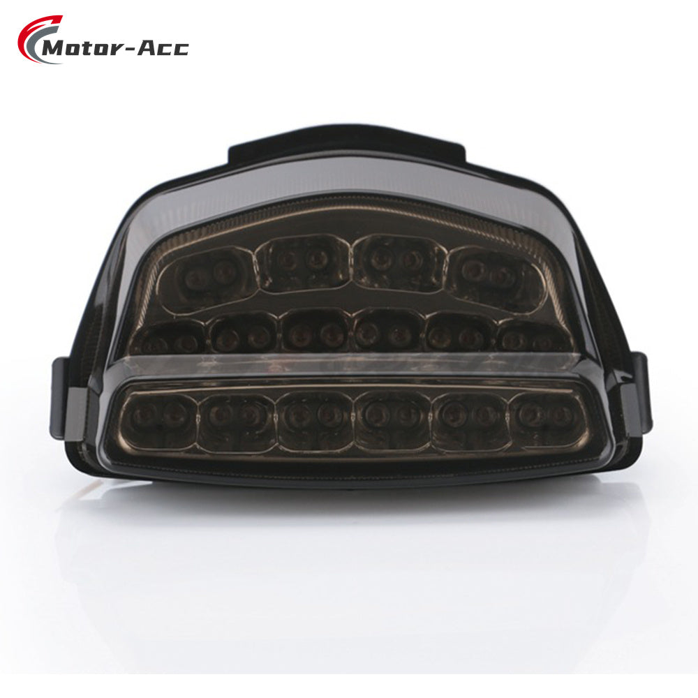 Motor-Acc Motorcycle Tail Light Integrated Running Brake Stop Light Turn Signals Lamp Compatible with HONDA CBR1000RR 2008-2016