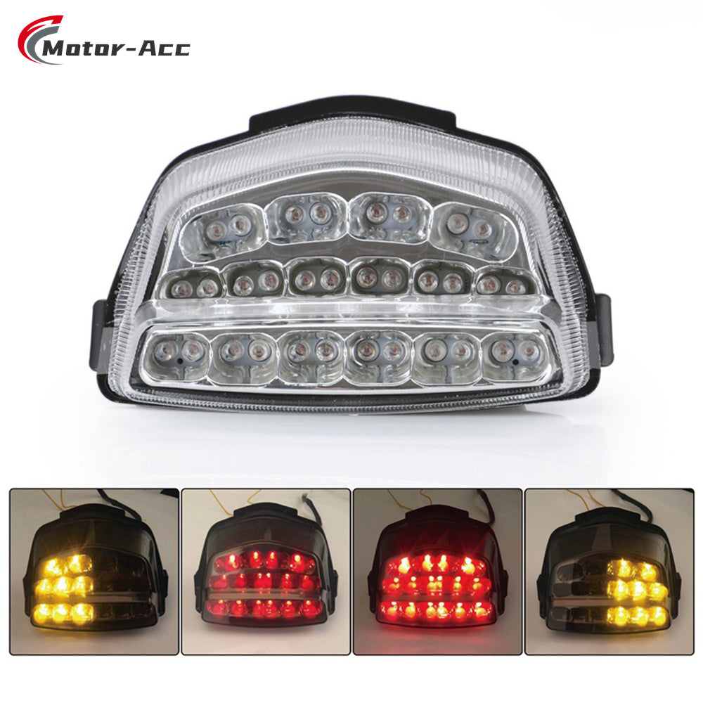 Motor-Acc Motorcycle Tail Light Integrated Running Brake Stop Light Turn Signals Lamp Compatible with HONDA CBR1000RR 2008-2016