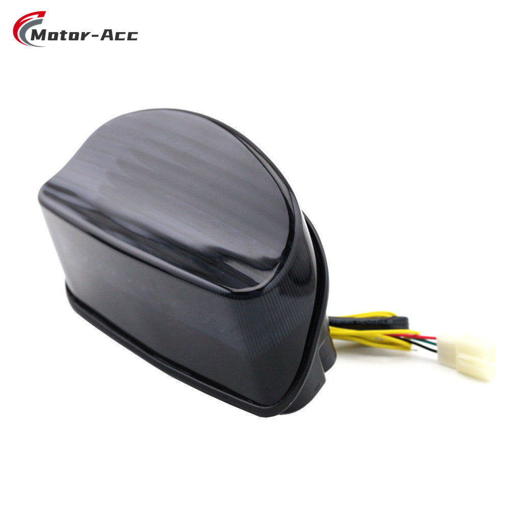 Motor-Acc Motorcycle Tail Light Integrated Running Brake Stop Light Turn Signals Lamp Compatible with HONDA CBR1000XX 1997-2007 HORNET250 1998-2008