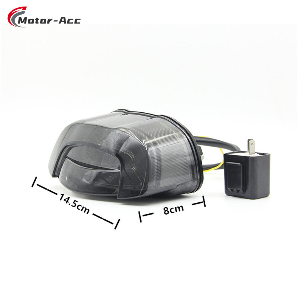 Motor-Acc Tail Light Integrated Running Brake Stop Light Turn Signals Lamp Compatible with HONDA Motorcycle Tail Light Integrated Running Brake Stop Light Turn Signals Lamp Compatible with HONDA CB650R CBR650R 2019-2020 CB300R 2018-2020 CB150R 2017-2019