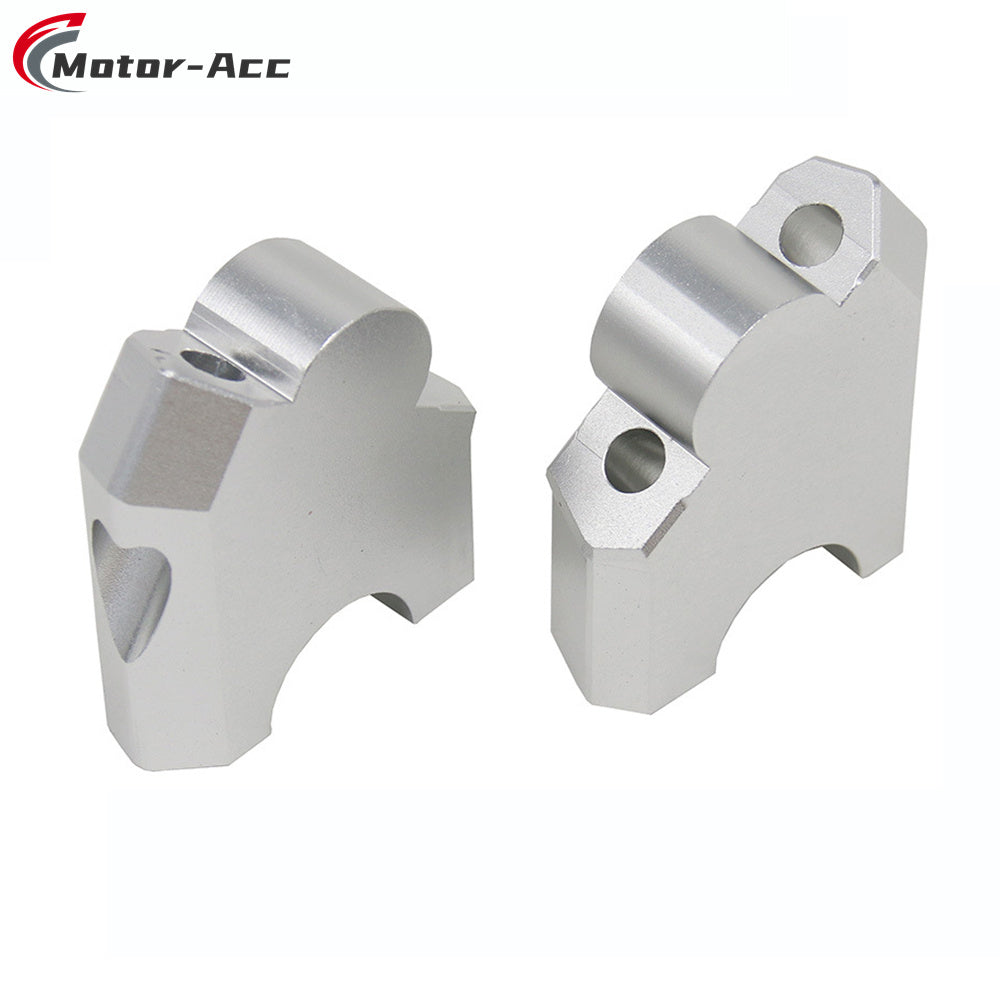 Motor-Acc Motorcycle Accessories CNC Handlebar Bar Riser Clamps Adapter Compatible with Honda CRF1000L CRF1100L Africa Twin