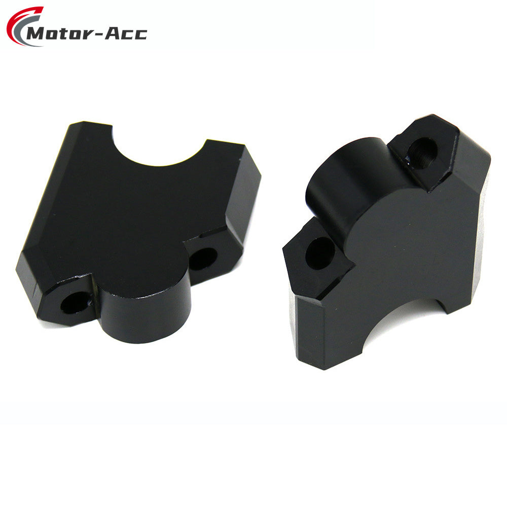 Motor-Acc Motorcycle Accessories CNC Handlebar Bar Riser Clamps Adapter Compatible with Honda CRF1000L CRF1100L Africa Twin