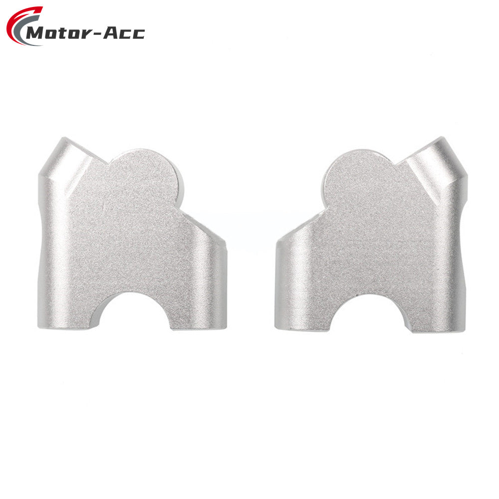 Motor-Acc Motorcycle Accessories CNC Handlebar Bar Riser Clamps Adapter Compatible with Suzuki DL1000 DL650 DL250