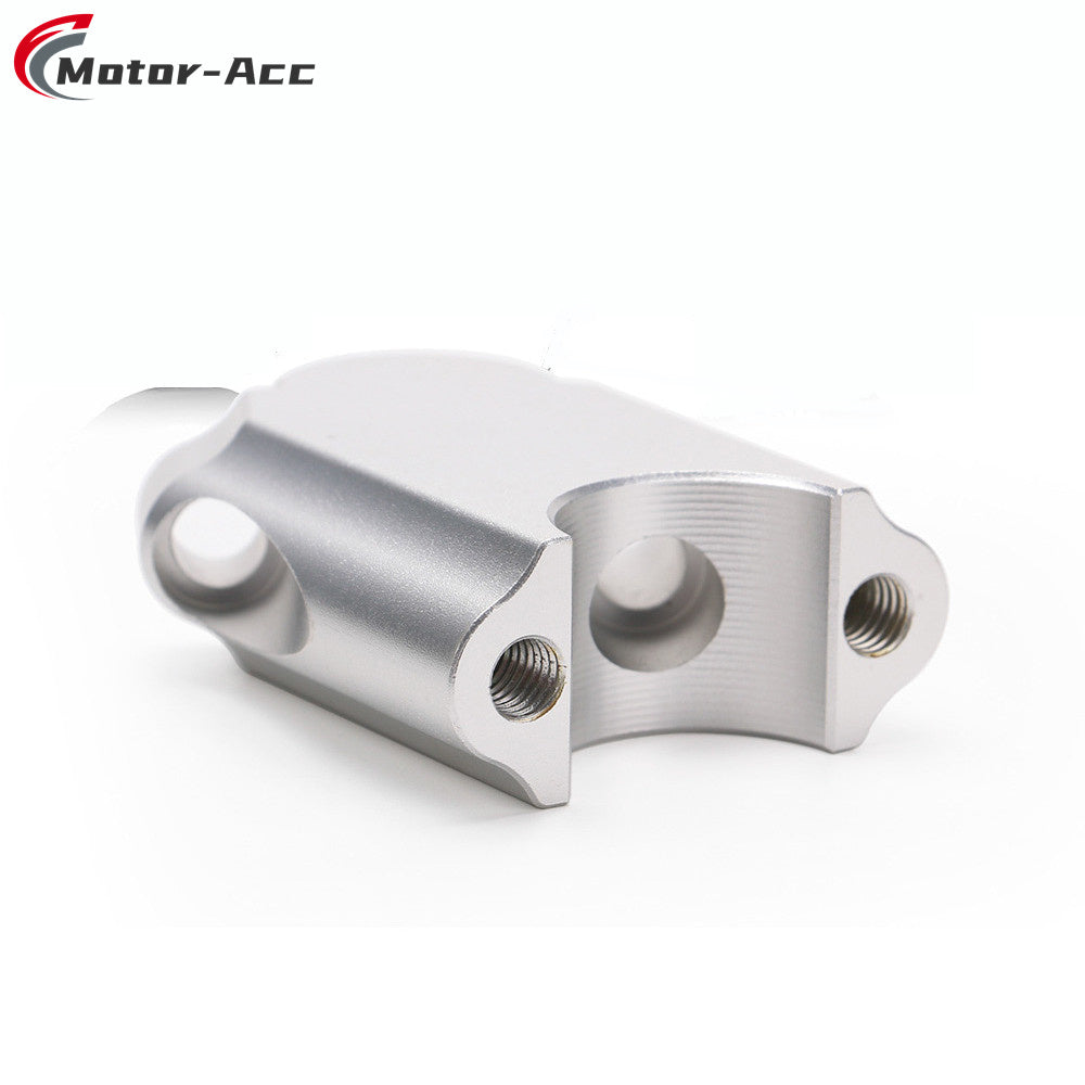 Motor-Acc Motorcycle Accessories CNC Handlebar Bar Riser Clamps Adapter Compatible with BMW F800GS 2008-2017
