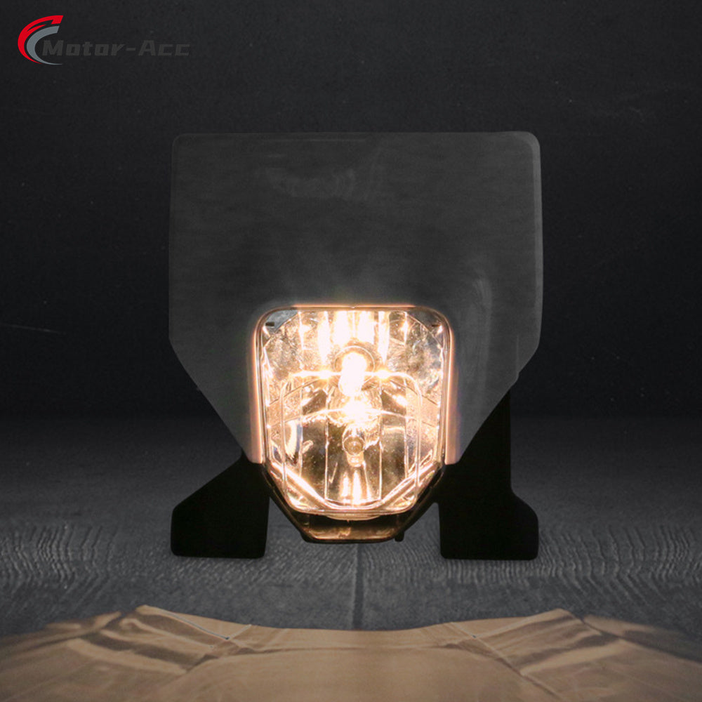Motor-Acc Motorcycle Headlight Compatible with Husqvarna TE 150i 250i 300i FE 250 350 450 501 2020 Year