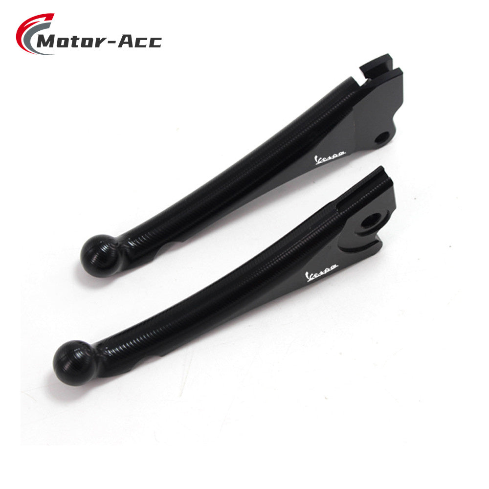 Motor-Acc CNC Left and Right Clutch Brake Lever Set Compatible with VESPA LX150 LXV150 PRIMAVERA 150 SPRINT 150