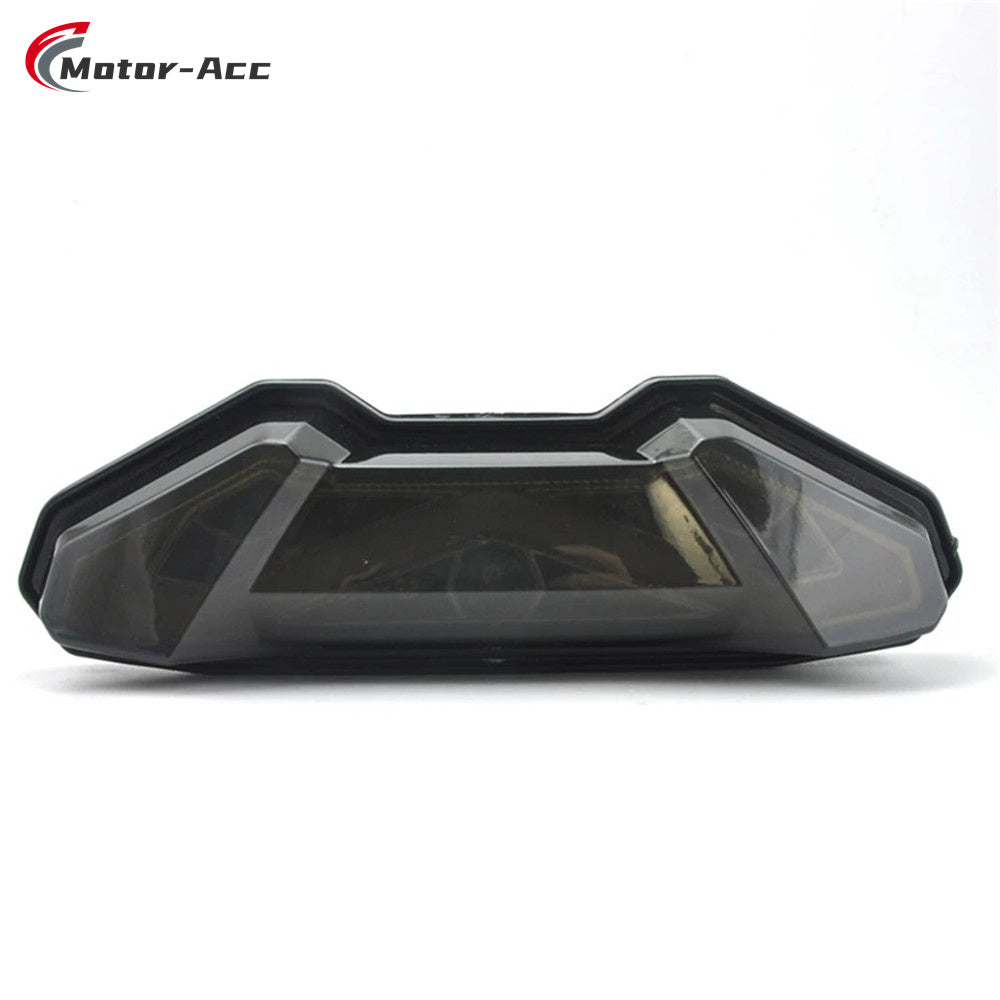 Motor-Acc Motorcycle Tail Light Integrated Running Brake Stop Light Turn Signals Lamp Compatible with Yamaha MT-09 MT09 FZ09 2013-2017
