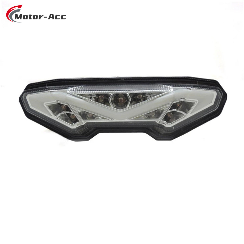 Motor-Acc Motorcycle Tail Light Integrated Running Brake Stop Light Turn Signals Lamp Compatible with Yamaha MT-09 MT09 FZ09 2013-2017