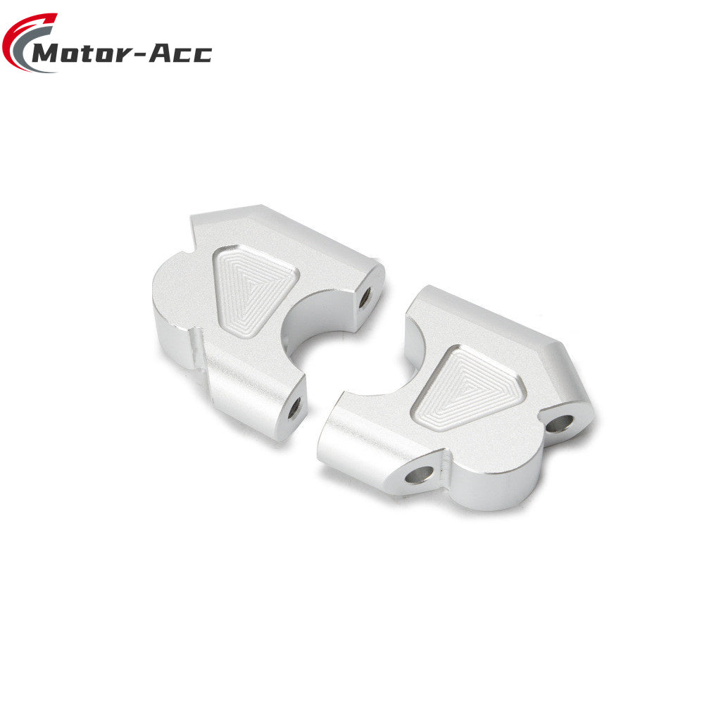 Motor-Acc Motorcycle Accessories CNC 32MM Handlebar Bar Riser Clamps Adapter Compatible with BMW R1200GS ADV