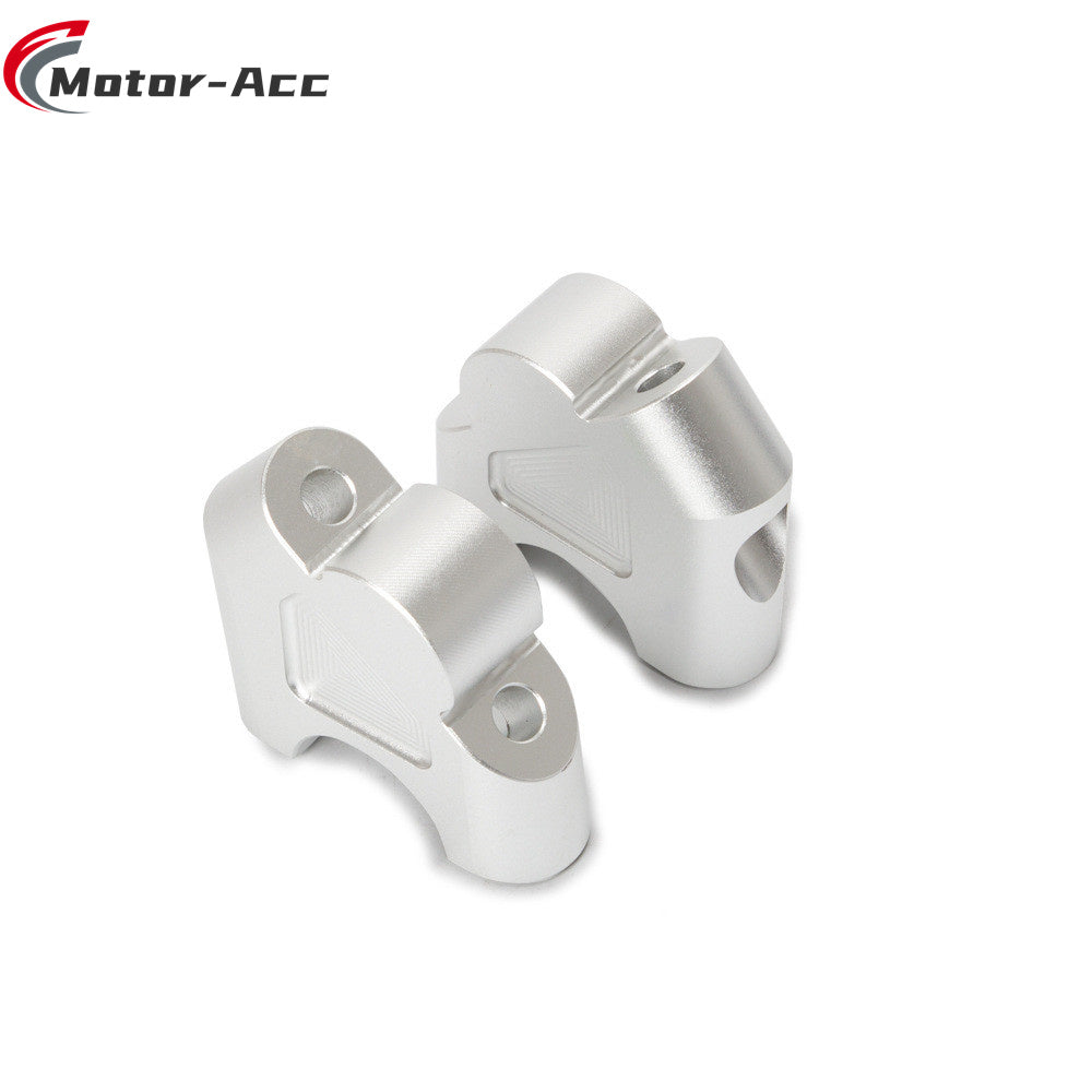 Motor-Acc Motorcycle Accessories CNC 32MM Handlebar Bar Riser Clamps Adapter Compatible with BMW R1200GS ADV