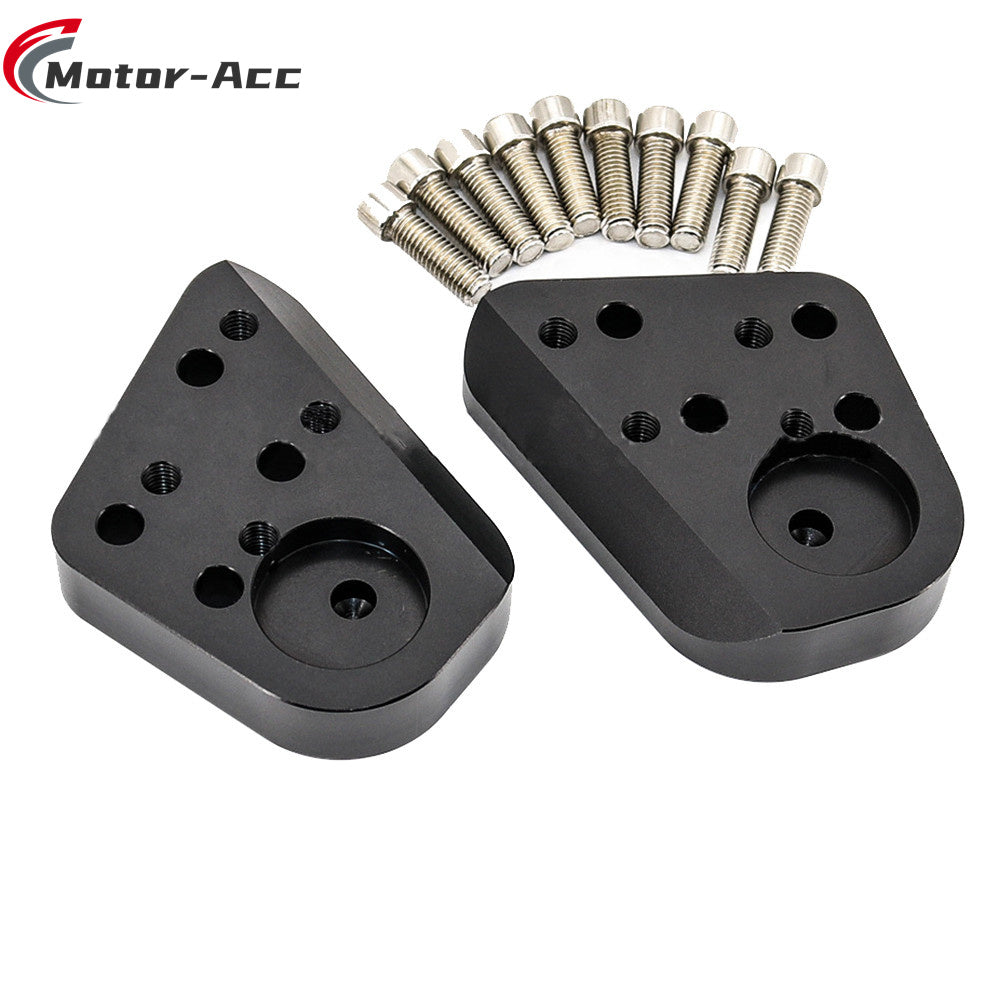 Motor-Acc Motorcycle Accessories CNC Handlebar Bar Riser Clamps Adapter for BMW R1100RT R1150RT R1200RT R1100R R1150R