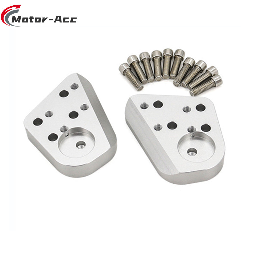 Motor-Acc Motorcycle Accessories CNC Handlebar Bar Riser Clamps Adapter for BMW R1100RT R1150RT R1200RT R1100R R1150R