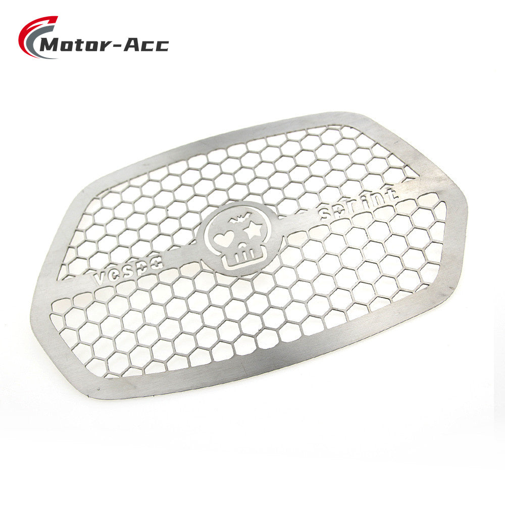 Motor-Acc Headlight Grille Guard Covers Front Lamp Protector Compatible with PIAGGIO VESPA SPRINT 150 2017-2020
