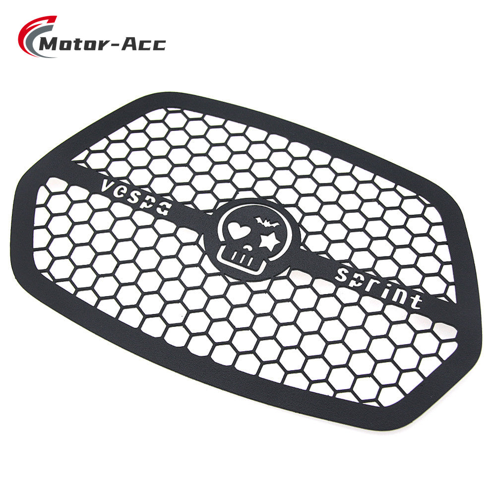 Motor-Acc Headlight Grille Guard Covers Front Lamp Protector Compatible with PIAGGIO VESPA SPRINT 150 2017-2020
