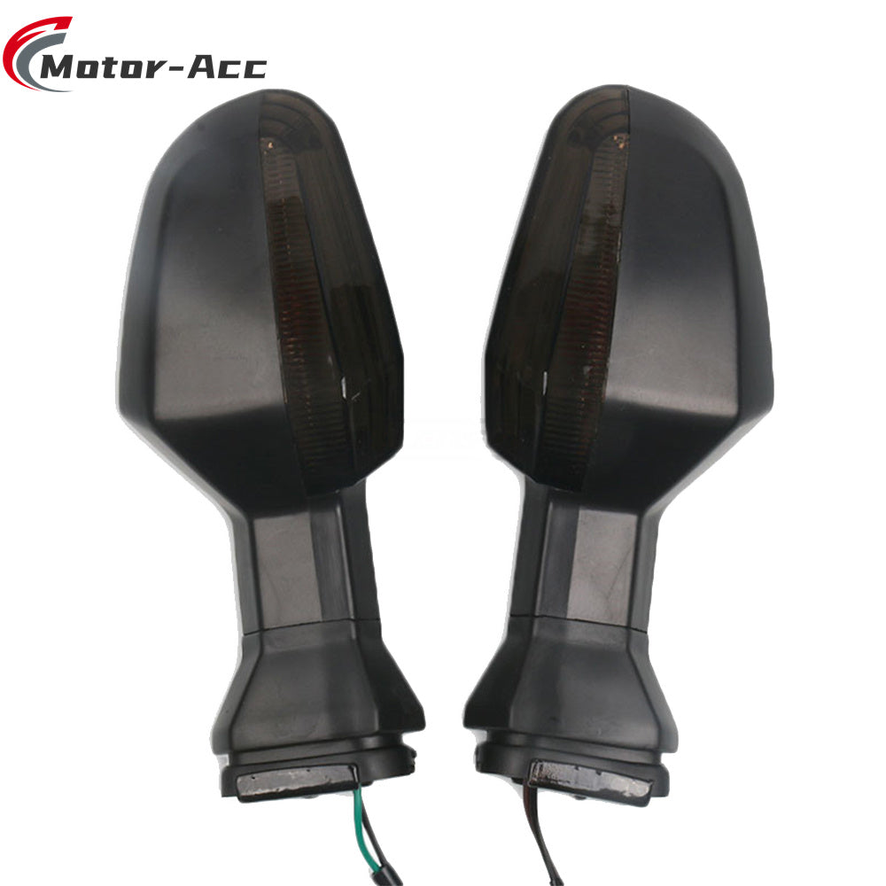 Motor-Acc Motorcycle Front Rear Turn Signal Lights Steering Lamp Compatible with KAWASAKI Z750 Z800 KLE Versys 1000 650 ZRX1200 ER6N