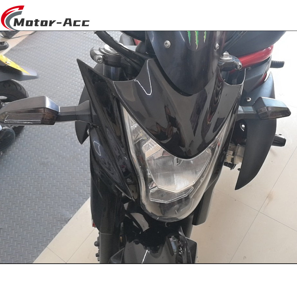 Motor-Acc Motorcycle Front Rear Turn Signal Lights Steering Lamp Compatible with KAWASAKI Z750 Z800 KLE Versys 1000 650 ZRX1200 ER6N