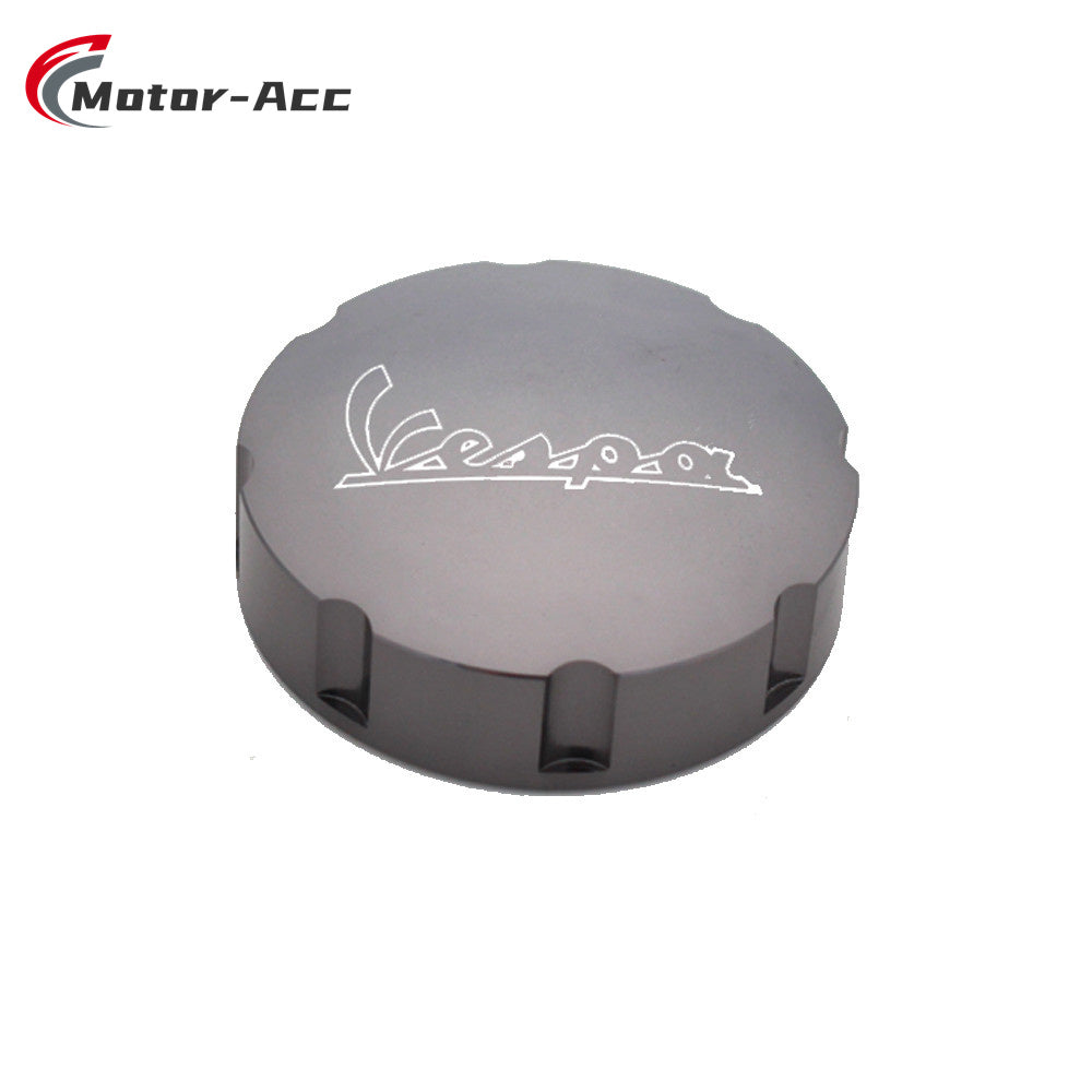 Motor-Acc Motorcycle Front Gas Fuel Tank Filler Oil Cap Cover Compatible with VESPA GTS GTV GT LX Primavera Sprint