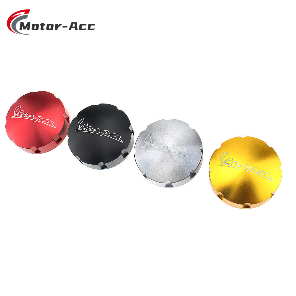 Motor-Acc Motorcycle Front Gas Fuel Tank Filler Oil Cap Cover Compatible with VESPA GTS GTV GT LX Primavera Sprint