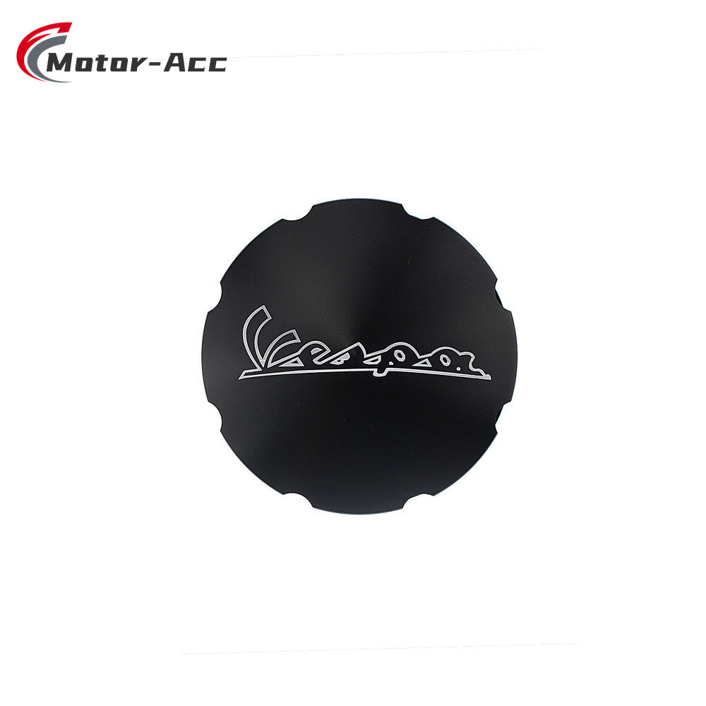 Motor-Acc Motorcycle Front Gas Fuel Tank Filler Oil Cap Cover Compatible with VESPA GTS GTV GT LX Primavera Sprint