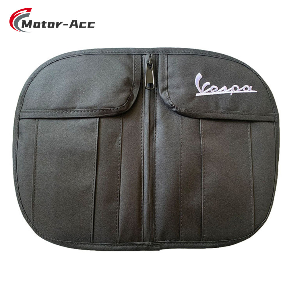 Motor-Acc Scooter Glove Bags Key Case Storage Bag with Water Bottle Holder Compatible with Vespa GTS300 LX50 LXV150 GTS LX LXV Sprint Primavera 50 125 250 300