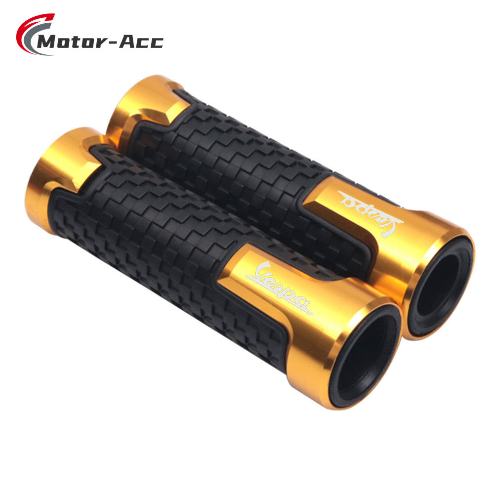Motor-Acc Motorcycle 22mm Handlebar Grips Compatible with Scooter Vespa LX GT GTS GTV 300 250 125 200 Sprint 150 S150 LX150 LXV150 PRIMAVERA 150