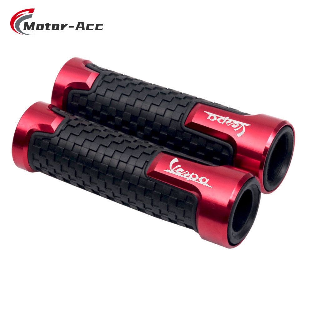 Motor-Acc Motorcycle 22mm Handlebar Grips Compatible with Scooter Vespa LX GT GTS GTV 300 250 125 200 Sprint 150 S150 LX150 LXV150 PRIMAVERA 150