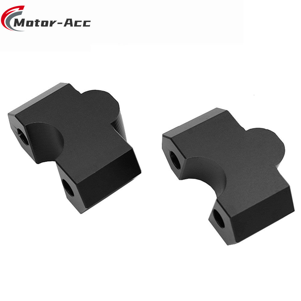 Motor-Acc Motorcycle Accessories CNC Handlebar Bar Riser Clamps Adapter for Kawasaki Z1000 2007-2009 Z750 2004-2011