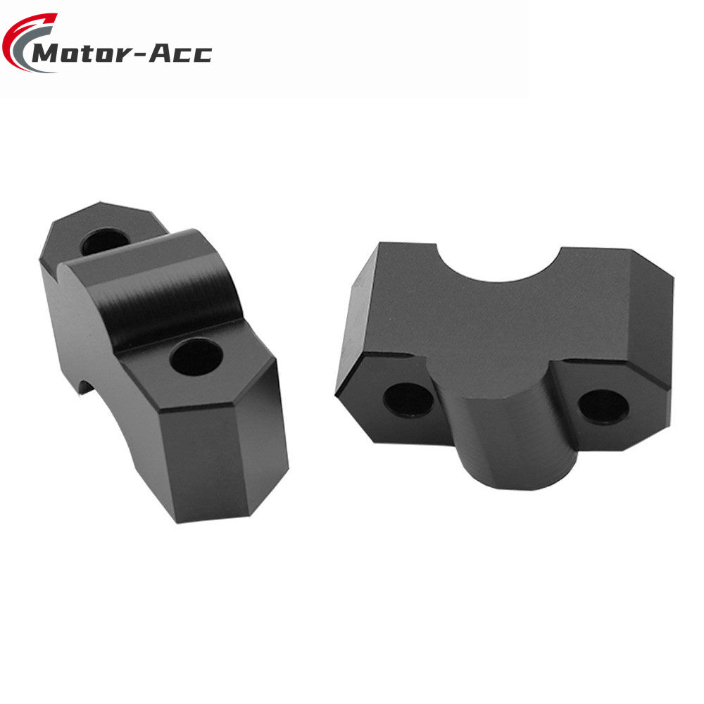 Motor-Acc Motorcycle Accessories CNC Handlebar Bar Riser Clamps Adapter for Kawasaki Z1000 2007-2009 Z750 2004-2011