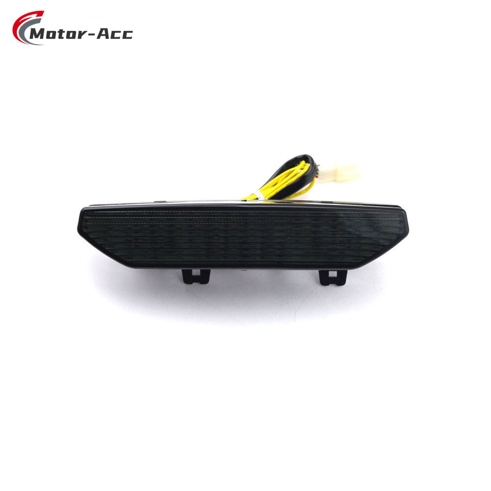 Motor-Acc Motorcycle Tail Light Integrated Running Brake Stop Light Turn Signals Lamp Compatible with Kawasaki Ninja ZX-6R 636 ZX6R 2007-2008