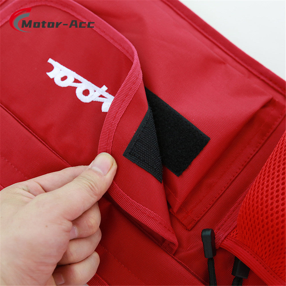 Motor-Acc Scooter Glove Bags Key Case Storage Bag with Water Bottle Holder Compatible with Vespa GTS300 LX50 LXV150 GTS LX LXV Sprint Primavera 50 125 250 300