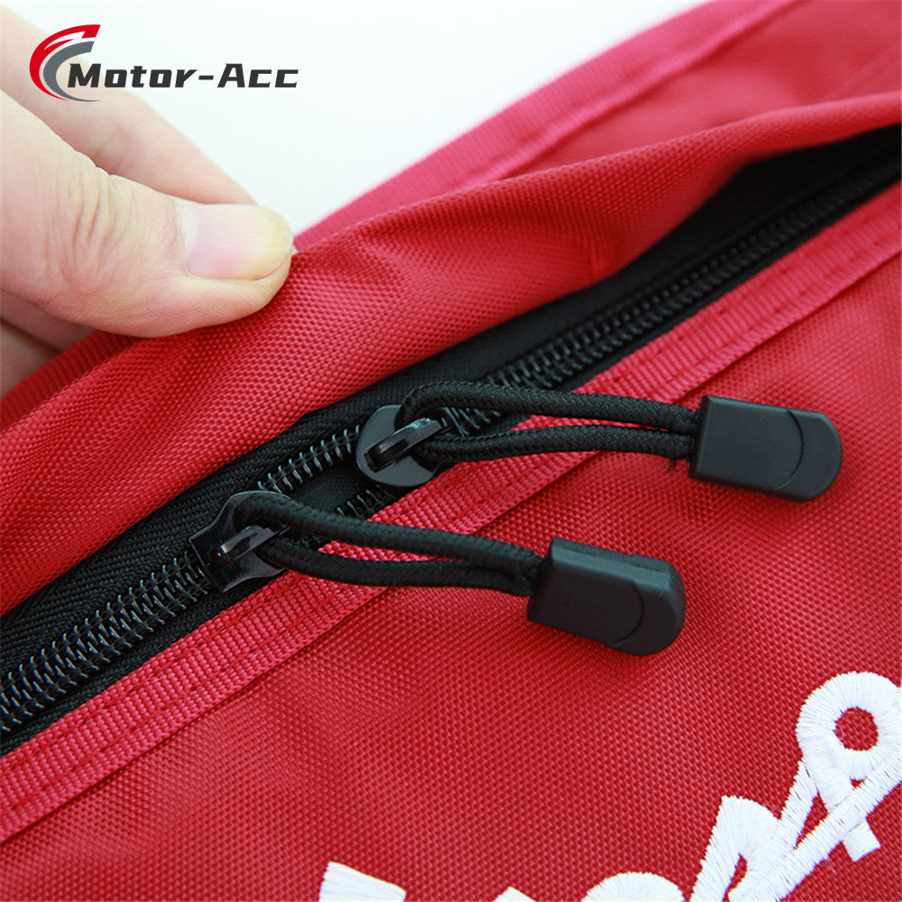Motor-Acc Scooter Glove Bags Key Case Storage Bag with Water Bottle Holder Compatible with Vespa GTS300 LX50 LXV150 GTS LX LXV Sprint Primavera 50 125 250 300