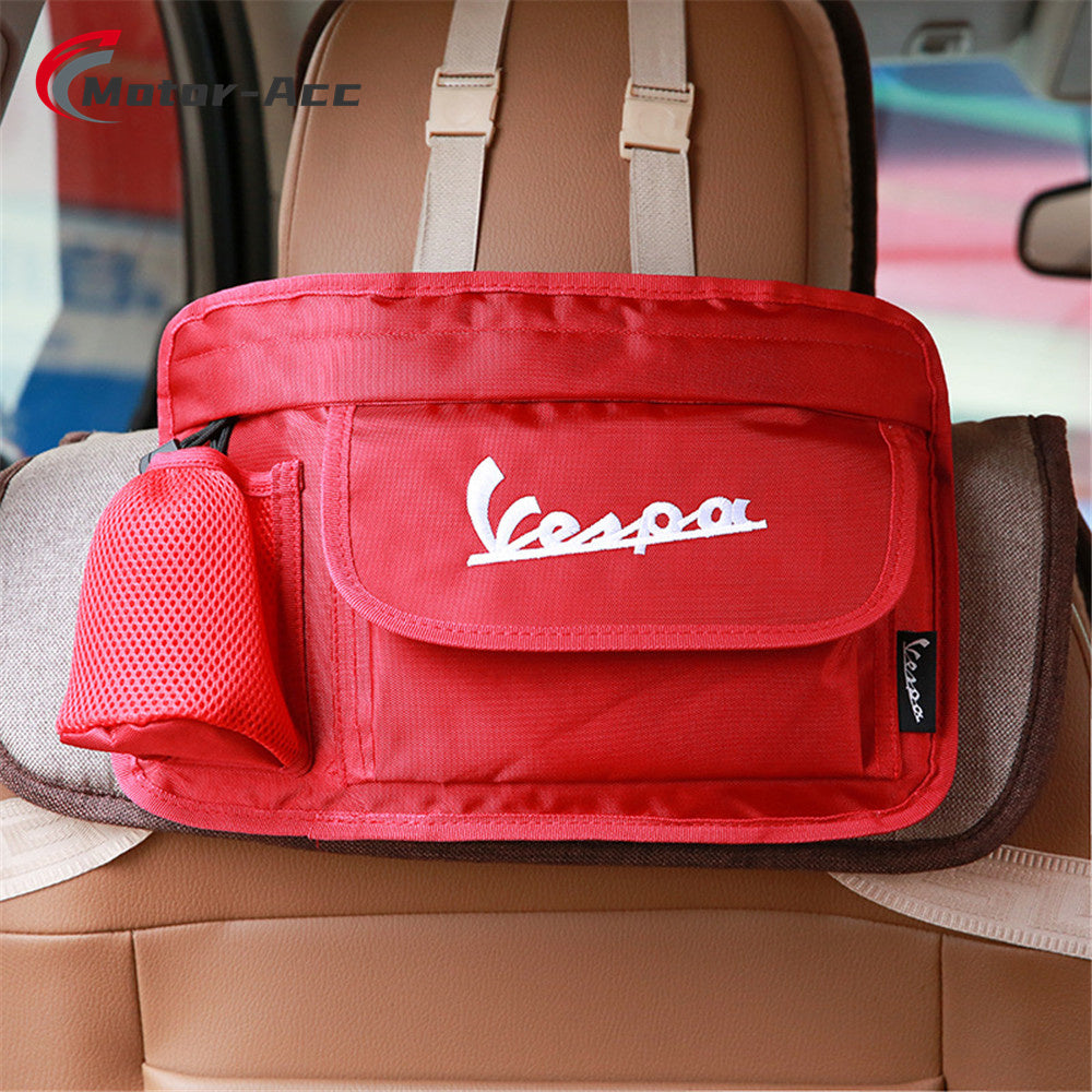 Motor-Acc Scooter Glove Bags Key Case Storage Bag with Water Bottle Holder Compatible with Vespa GTS300 LX50 LXV150 GTS LX LXV Sprint Primavera 50 125 250 300