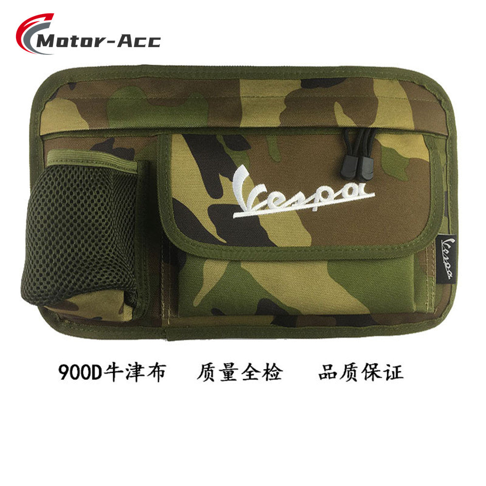 Motor-Acc Scooter Glove Bags Key Case Storage Bag with Water Bottle Holder Compatible with Vespa GTS300 LX50 LXV150 GTS LX LXV Sprint Primavera 50 125 250 300