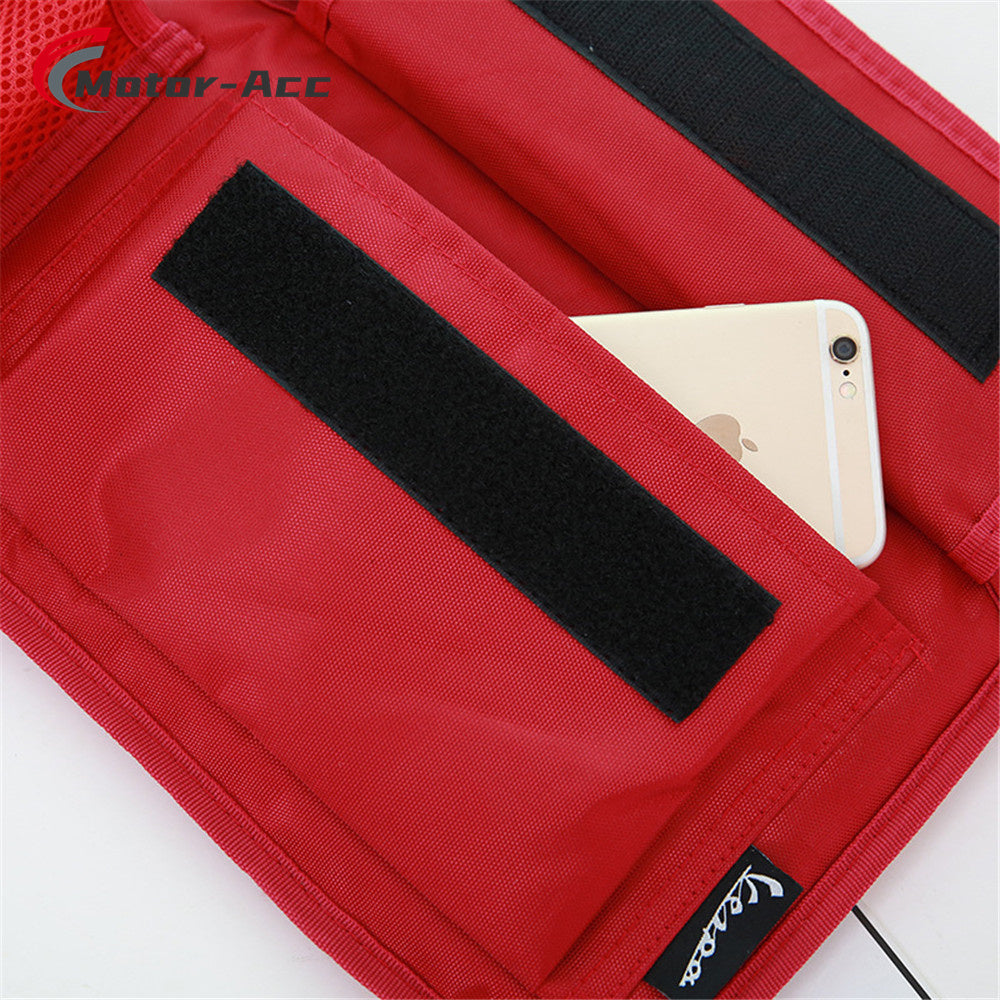 Motor-Acc Scooter Glove Bags Key Case Storage Bag with Water Bottle Holder Compatible with Vespa GTS300 LX50 LXV150 GTS LX LXV Sprint Primavera 50 125 250 300