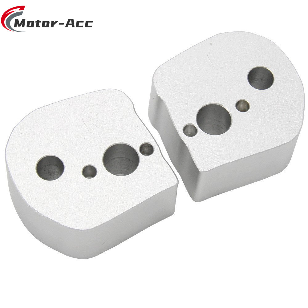Motor-Acc Motorcycle Accessories CNC Handlebar Bar Riser Clamps Adapter Compatible with YAMAHA FJR1300 2006-2020