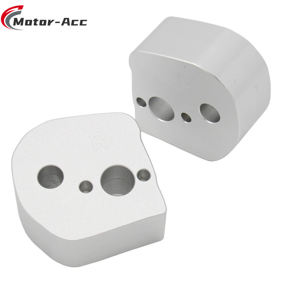 Motor-Acc Motorcycle Accessories CNC Handlebar Bar Riser Clamps Adapter Compatible with YAMAHA FJR1300 2006-2020