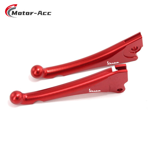 Motor-Acc CNC Left and Right Clutch Brake Lever Set Compatible with VESPA LX150 LXV150 PRIMAVERA 150 SPRINT 150