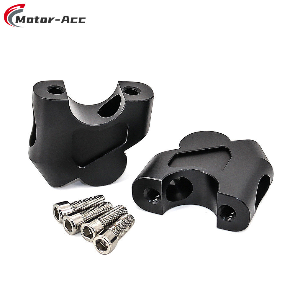 Motor-Acc Motorcycle Accessories CNC Handlebar Bar Riser Clamps Adapter Compatible with Honda NC700X NC700S NC750X NC750S