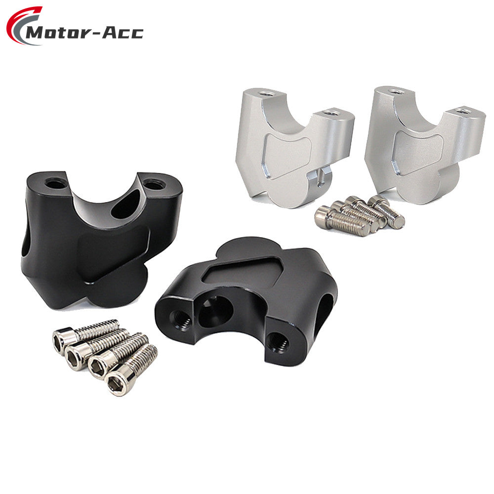 Motor-Acc Motorcycle Accessories CNC Handlebar Bar Riser Clamps Adapter Compatible with Honda NC700X NC700S NC750X NC750S