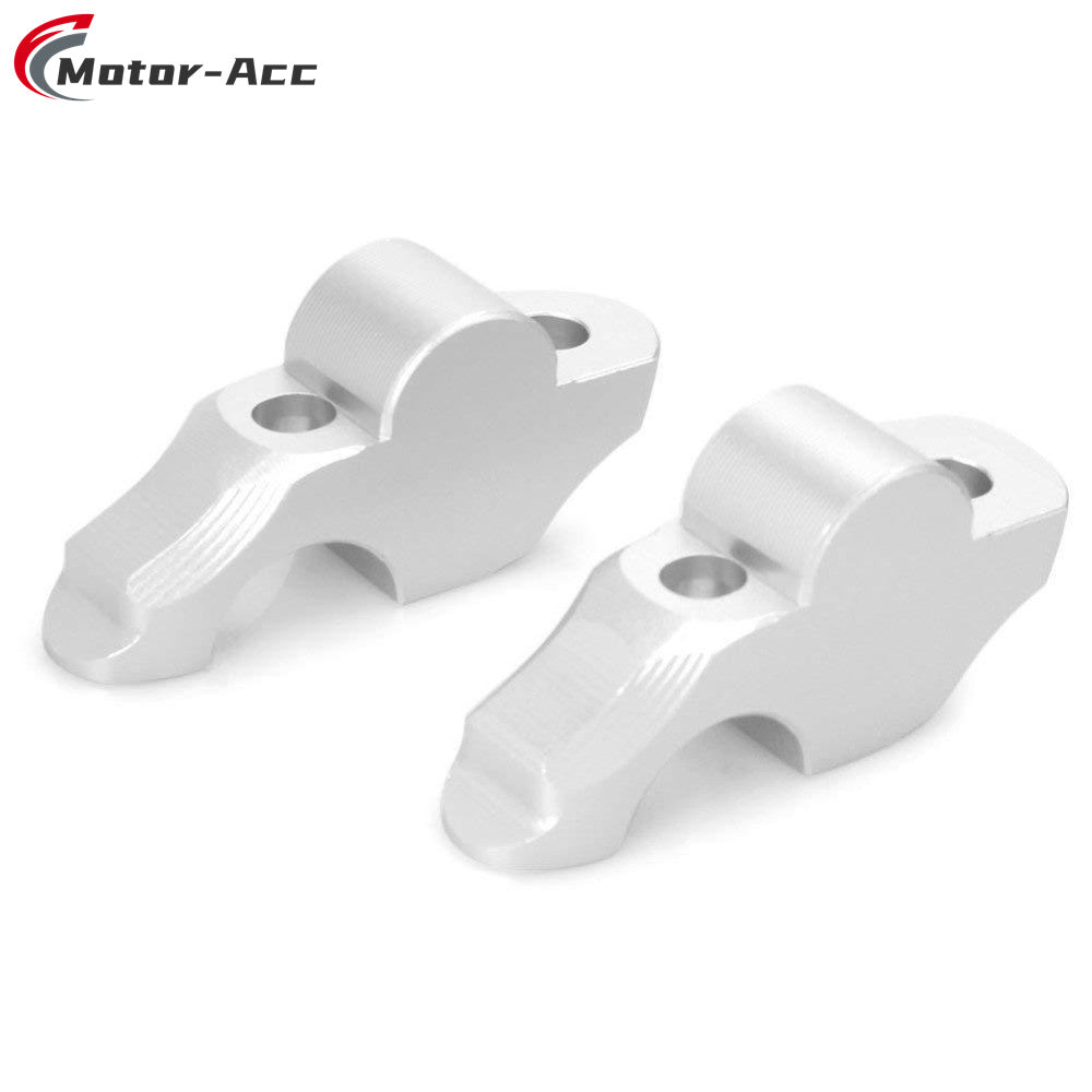 Motor-Acc Motorcycle Accessories CNC Handlebar Bar Riser Clamps Adapter Compatible with BMW R1200 R Nine T R9T 2014-2018