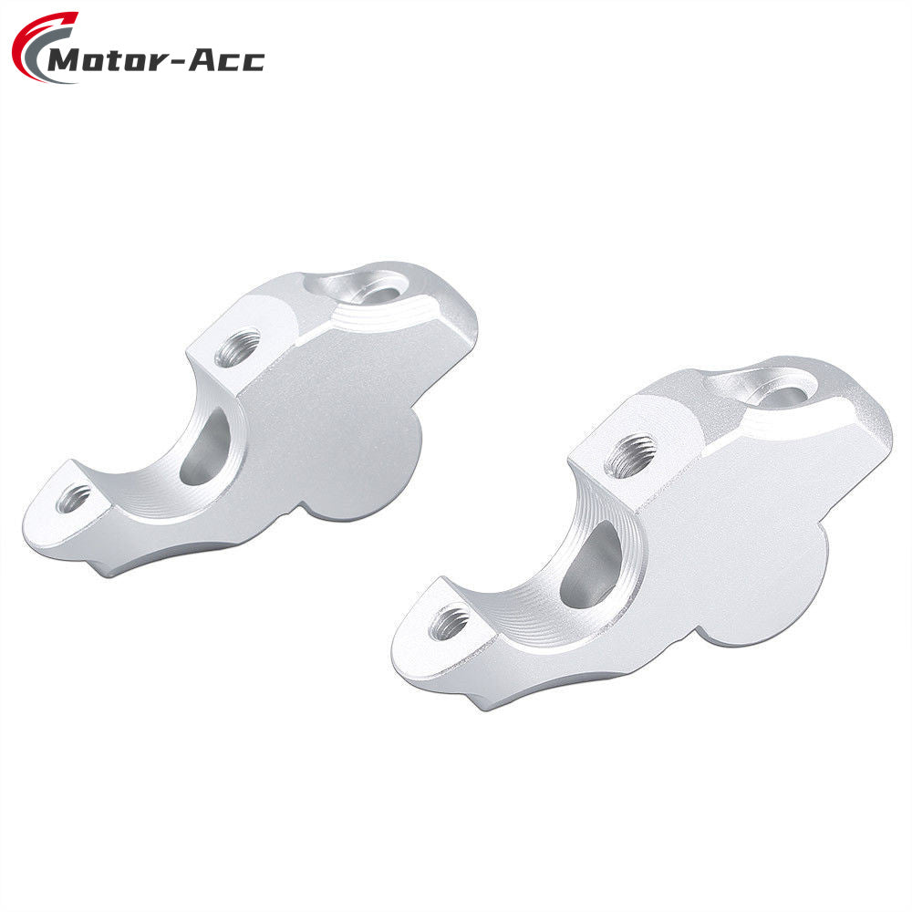 Motor-Acc Motorcycle Accessories CNC Handlebar Bar Riser Clamps Adapter Compatible with BMW R1200 R Nine T R9T 2014-2018