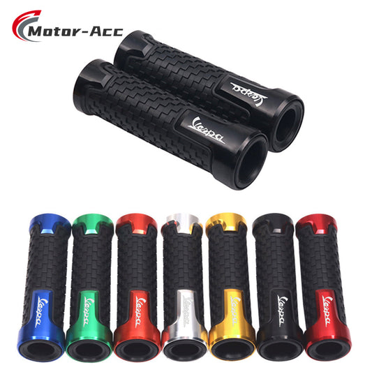 Motor-Acc Motorcycle 22mm Handlebar Grips Compatible with Scooter Vespa LX GT GTS GTV 300 250 125 200 Sprint 150 S150 LX150 LXV150 PRIMAVERA 150