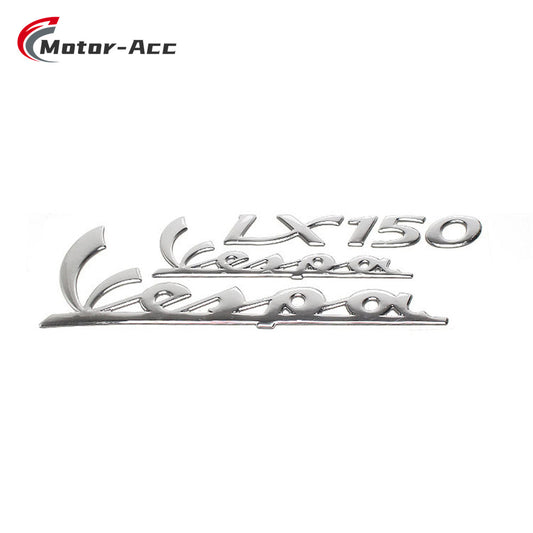 Motor-Acc Motorcycle 3D Sticker Decal Stereoscopic Emblem with Glue Compatible with PIAGGIO VESPA LX150 LX 150ie